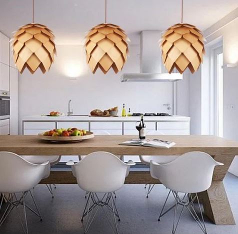 Luminaire Suspendu Sculptural – Design Inspiré De La Nature