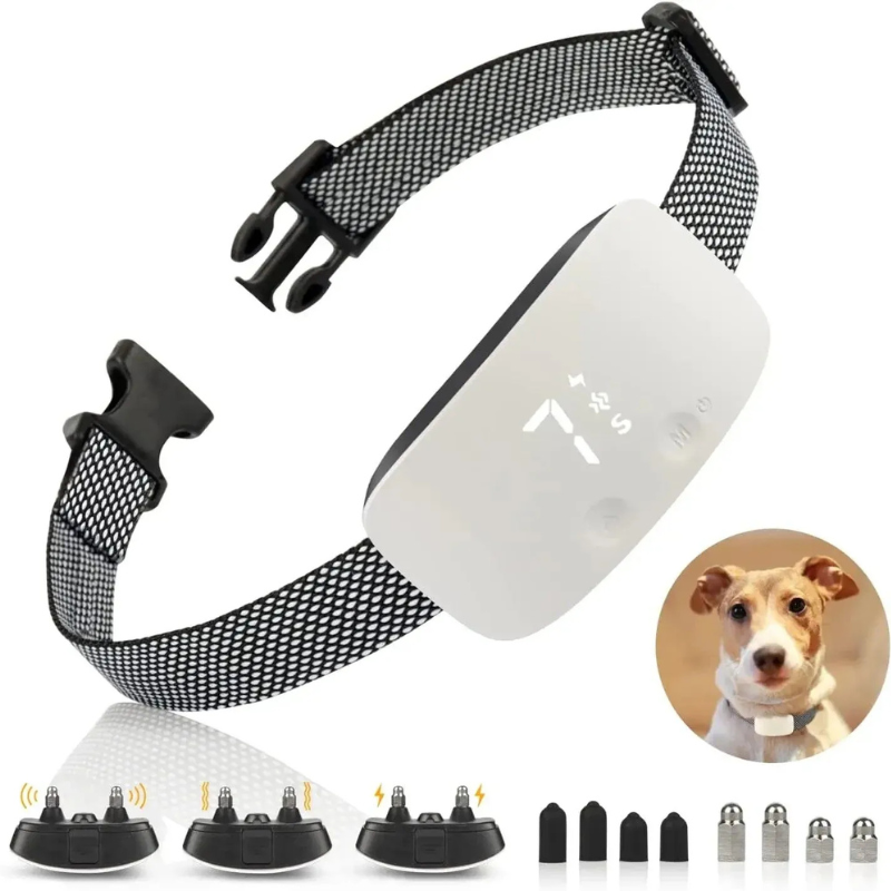 Collier Anti-Aboiement Pour Chien – Rechargeable Et Étanche