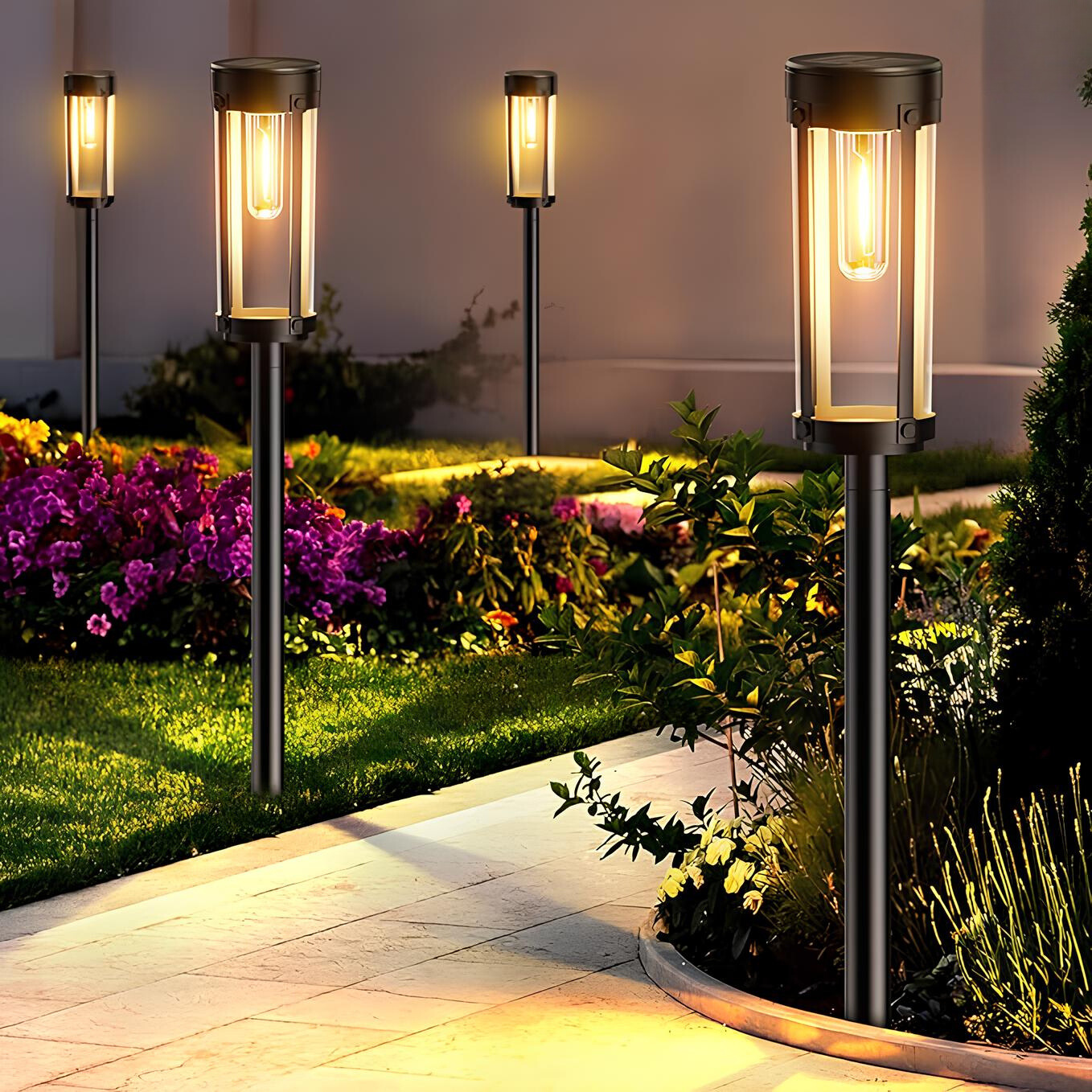 Garden Solar Torch – Warm and Eco-Friendly Light