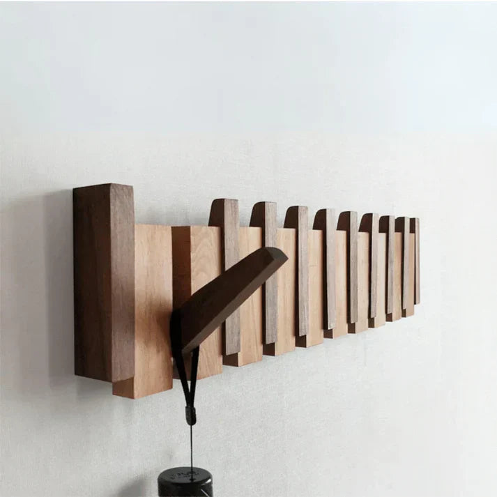 Wall Coat Rack Design – Original and Elegant Piano Style