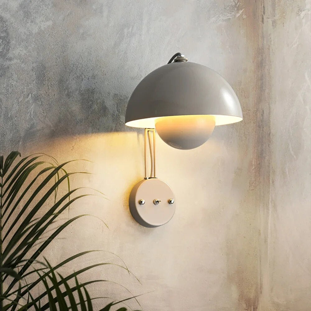 Lampada da parete illuminata - Illuminazione elegante e atmosfera accogliente