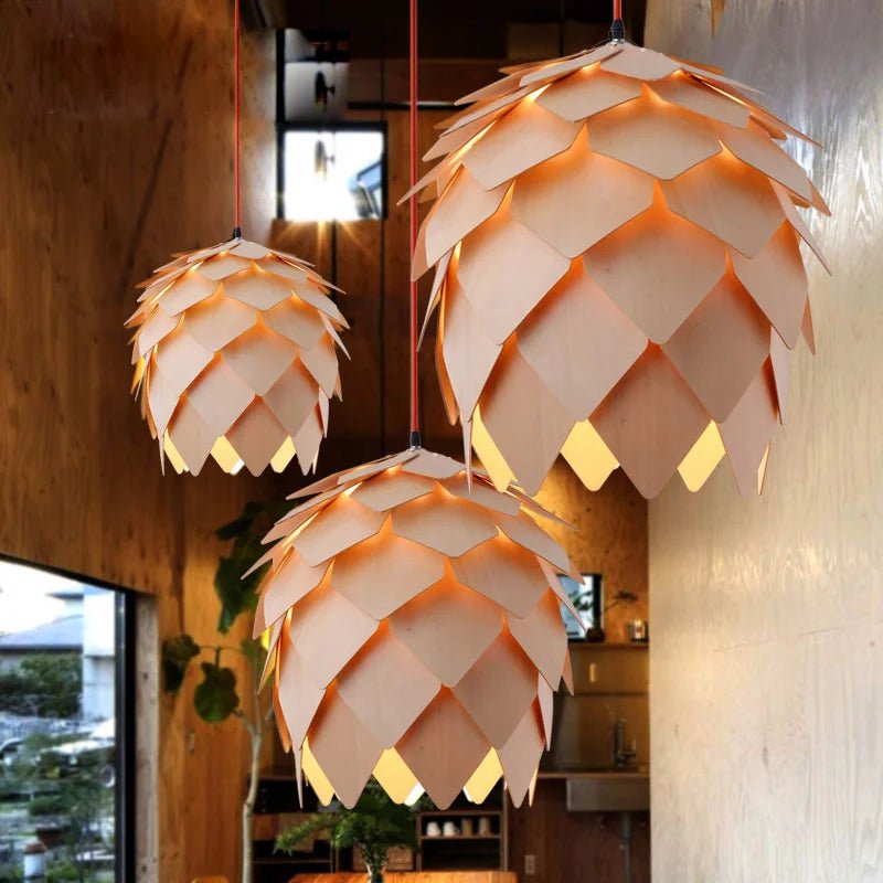 Luminaire Suspendu Sculptural – Design Inspiré De La Nature