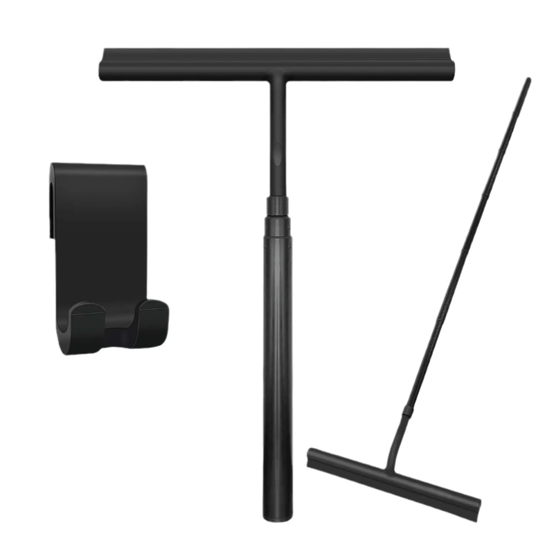 Teleskopische Dusch-Raclette – Einfache und mühelose Reinigung