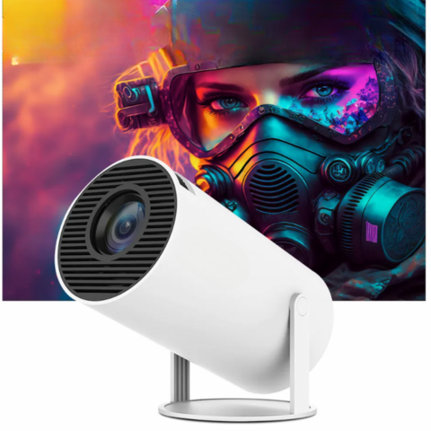 Høyoppløselig bærbar kinoprojektor