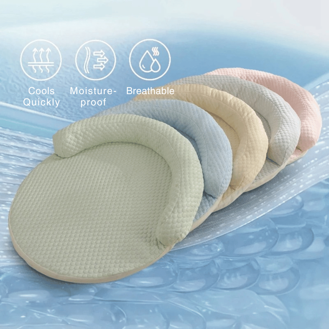 Tapis Rafraîchissant Rond – Avec Zone De Repos Surélevée