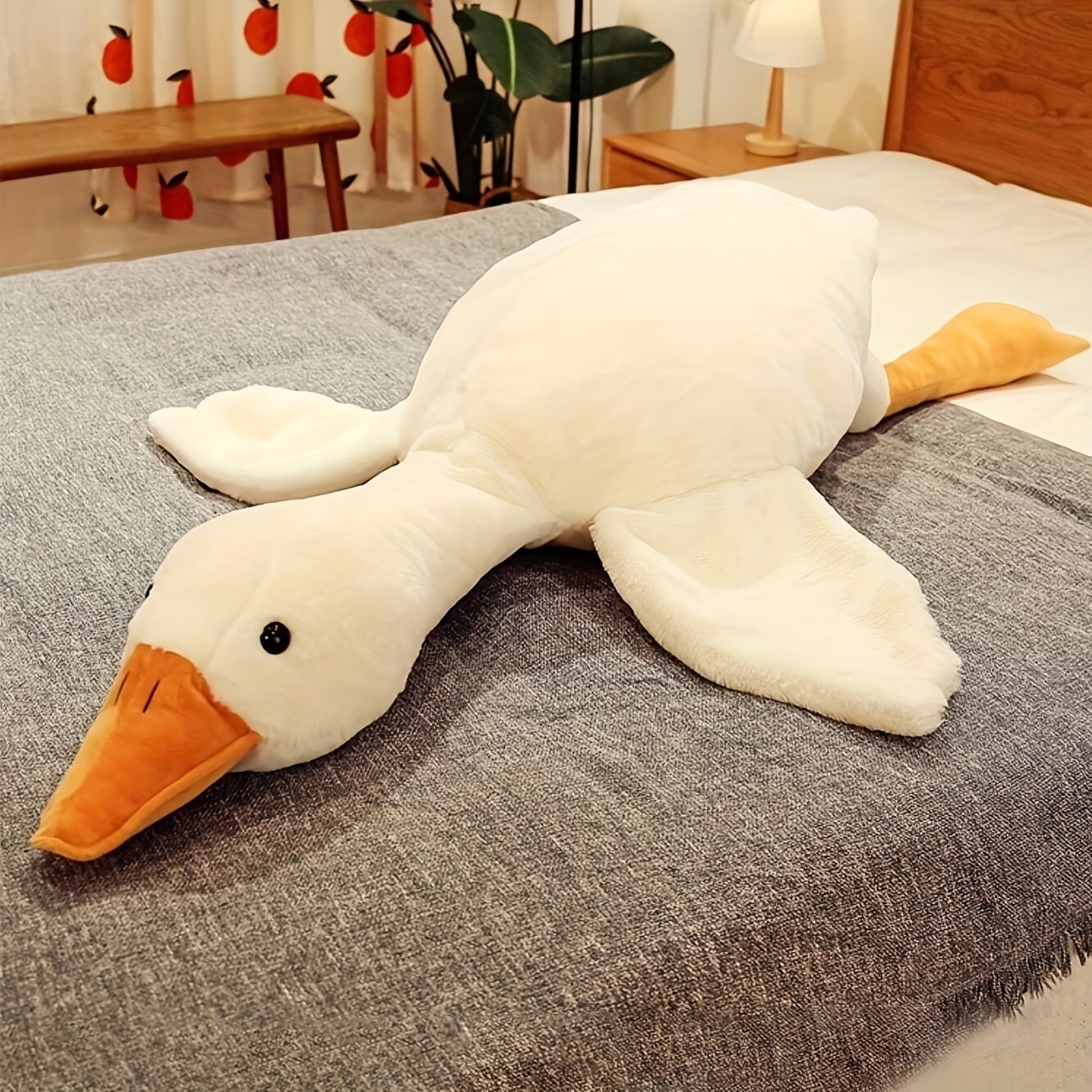 Large Plush Swan - Refined Design And Infinite Tenderness