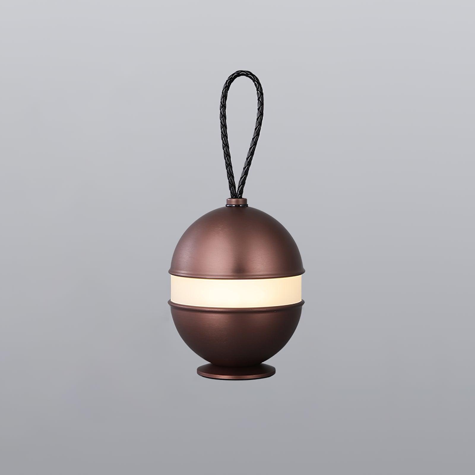 Lampada a sfera ricaricabile - Design chic e luce rilassante