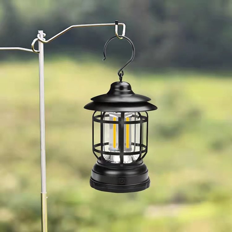 Retro LED Camping Lamp - Vintage Style And Practicality