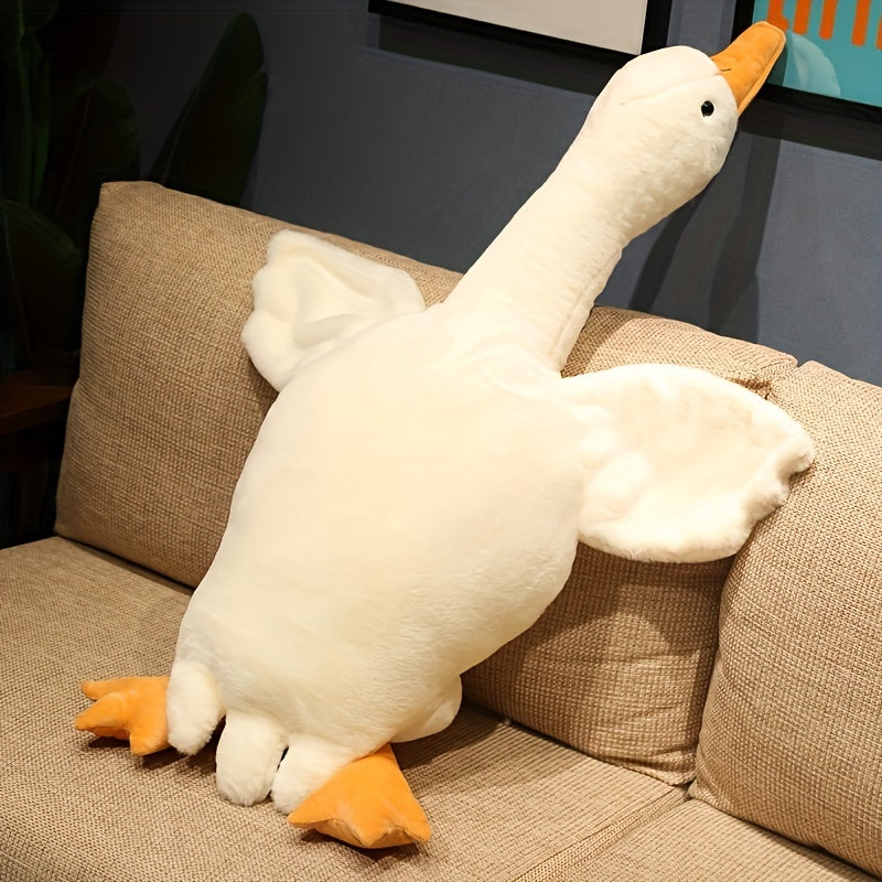 Large Plush Swan - Refined Design And Infinite Tenderness