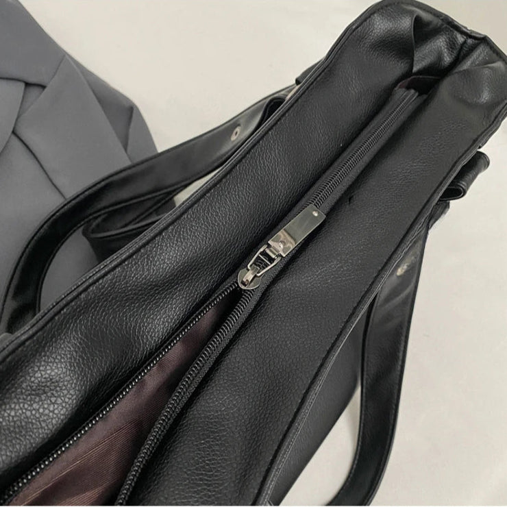 Zita | Large Soft Handbag with Removable Strap – Elegance and Practicality