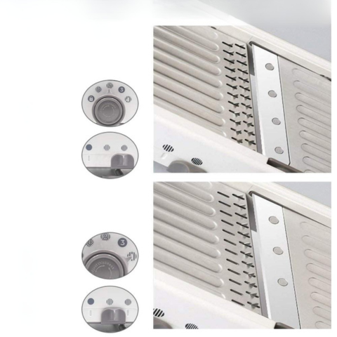 多機能キッチンマンドリン - 最高の精度と安全性