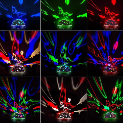 أضواء كاشفة للديناصورات - إسقاط واقعي وديكور أصلي