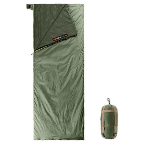 Sac de dormit compact - Design practic și depozitare ușoară