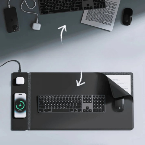 Mouse Pad Wireless Charging – Confort în utilizare și multifuncțional