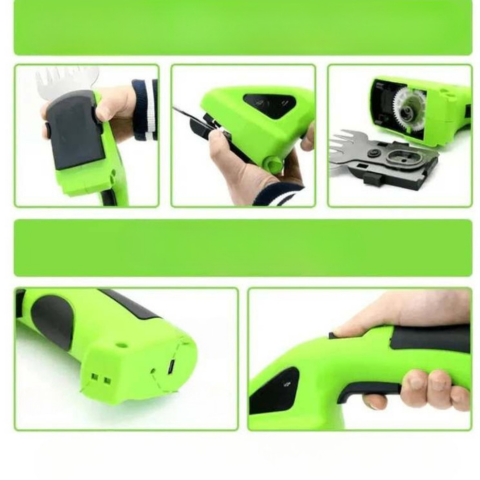 Przenośny Sekator 2 w 1 – Lekki, Praktyczny i Bezprzewodowy