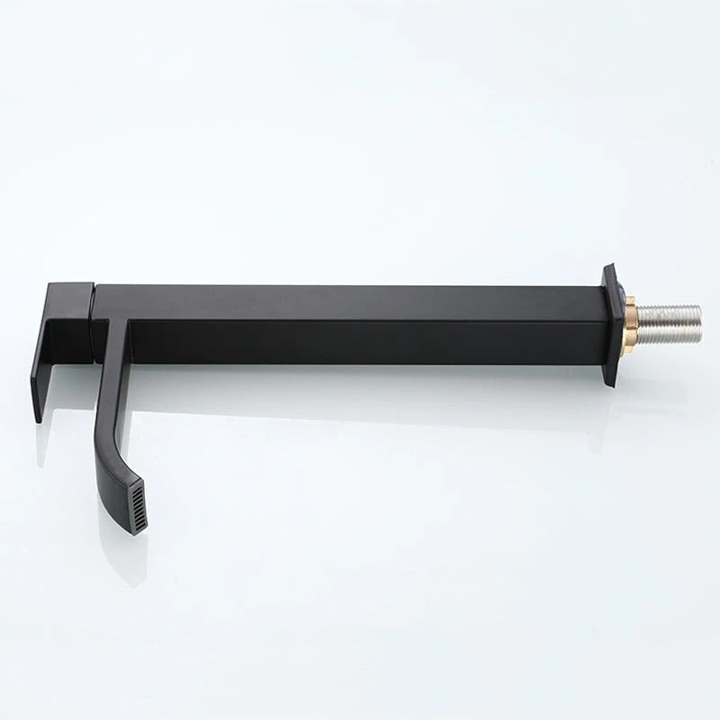 Elevated Basin Faucet – Elegant Matte Black Finish