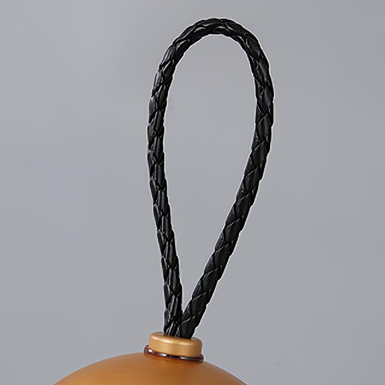 Lampada a sfera ricaricabile - Design chic e luce rilassante