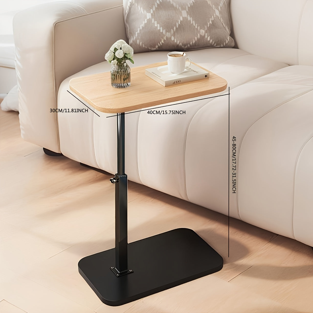 Table D’Appoint Ajustable – Pratique Et Polyvalente