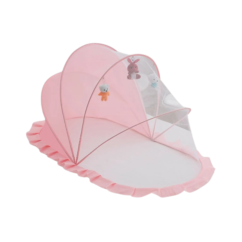 Skládací dětská moskytiéra - bariéra proti hmyzu a dýchání