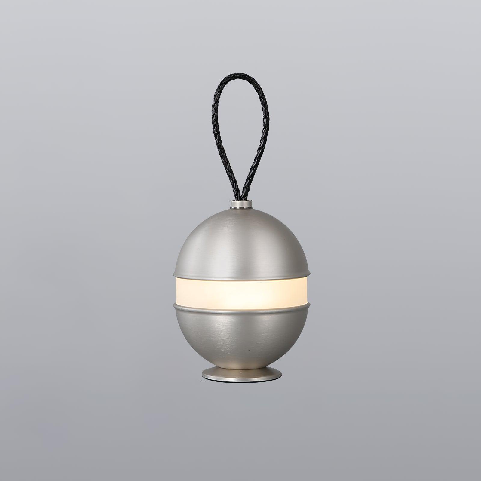Lampada a sfera ricaricabile - Design chic e luce rilassante