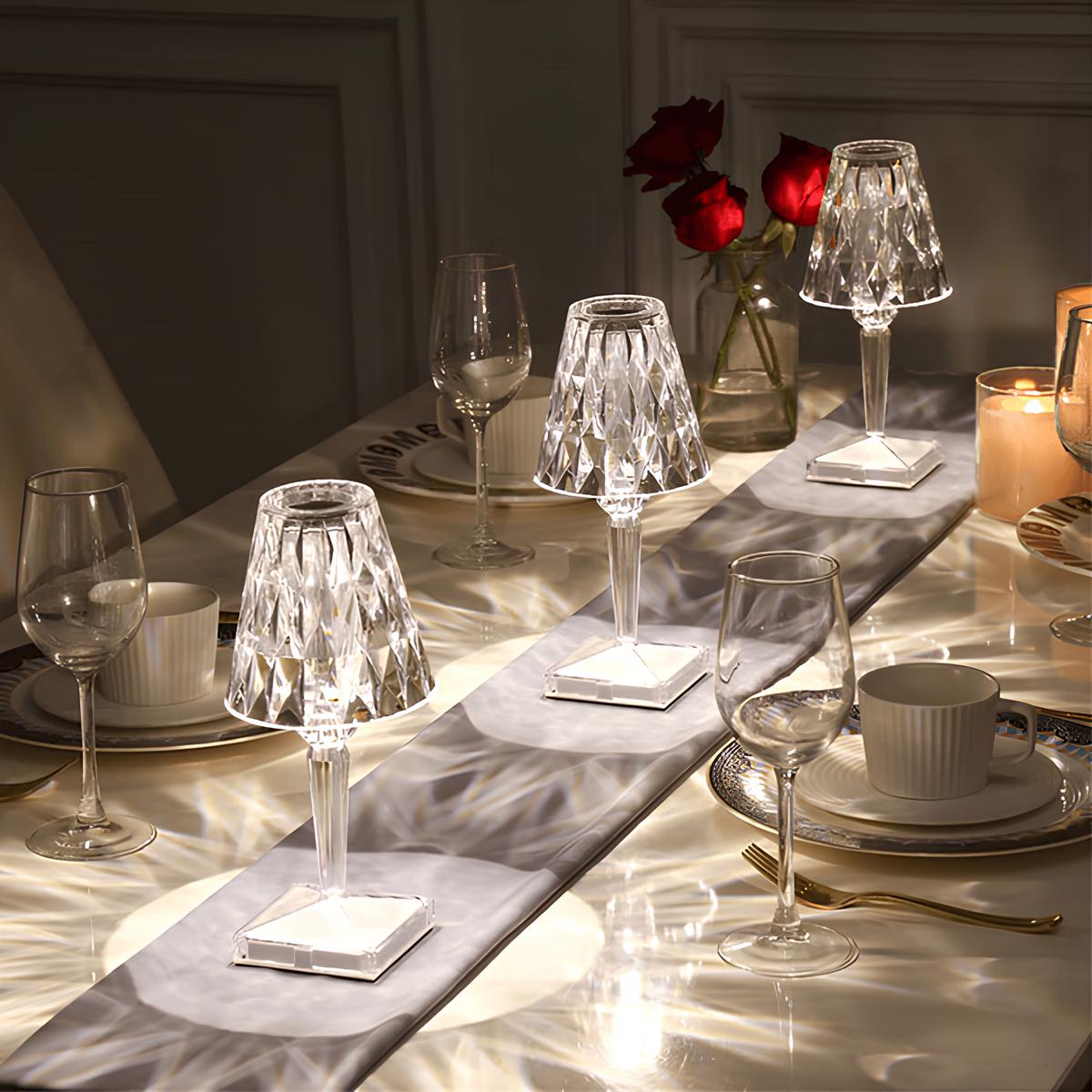 Lampe De Table Cristalline — vue 3