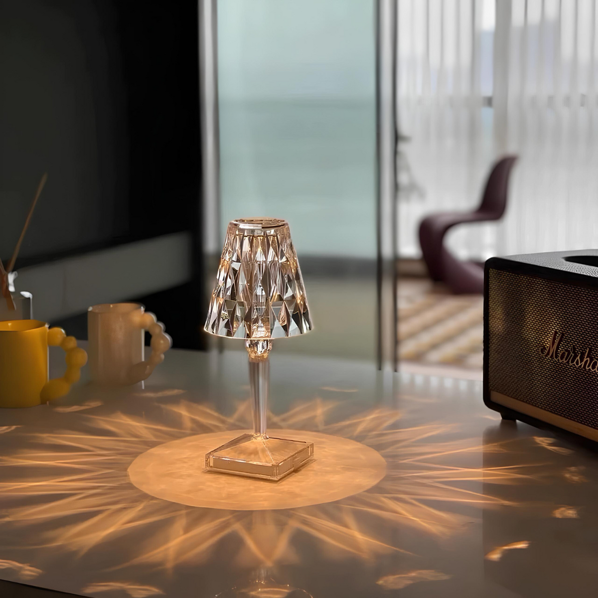 Lampe De Table Cristalline — vue 7