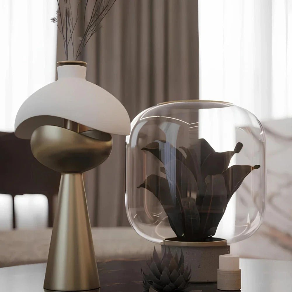 Lampe De Table Sculptée — vue 7
