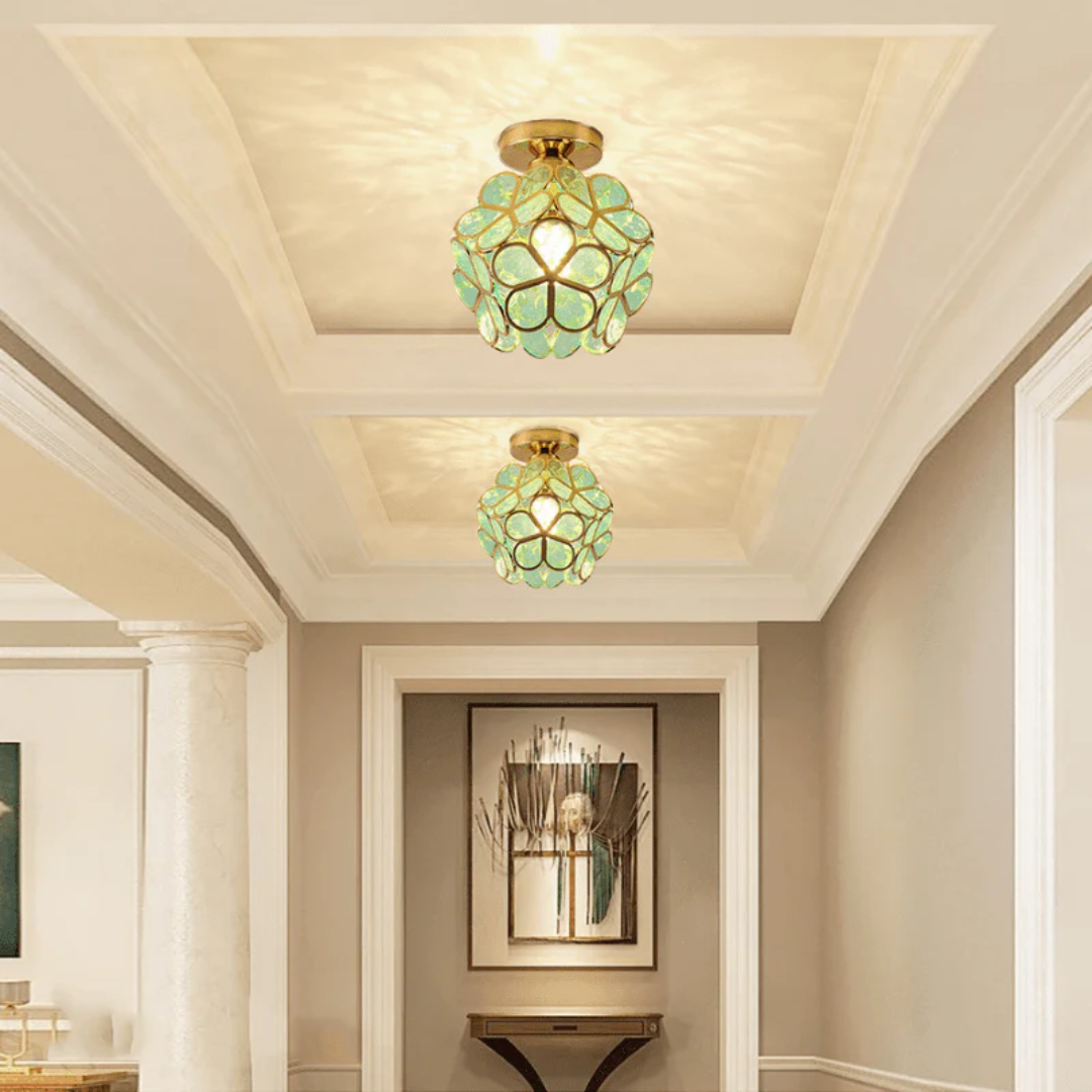 Luminaire De Plafond En Forme De Fleur — vue 2