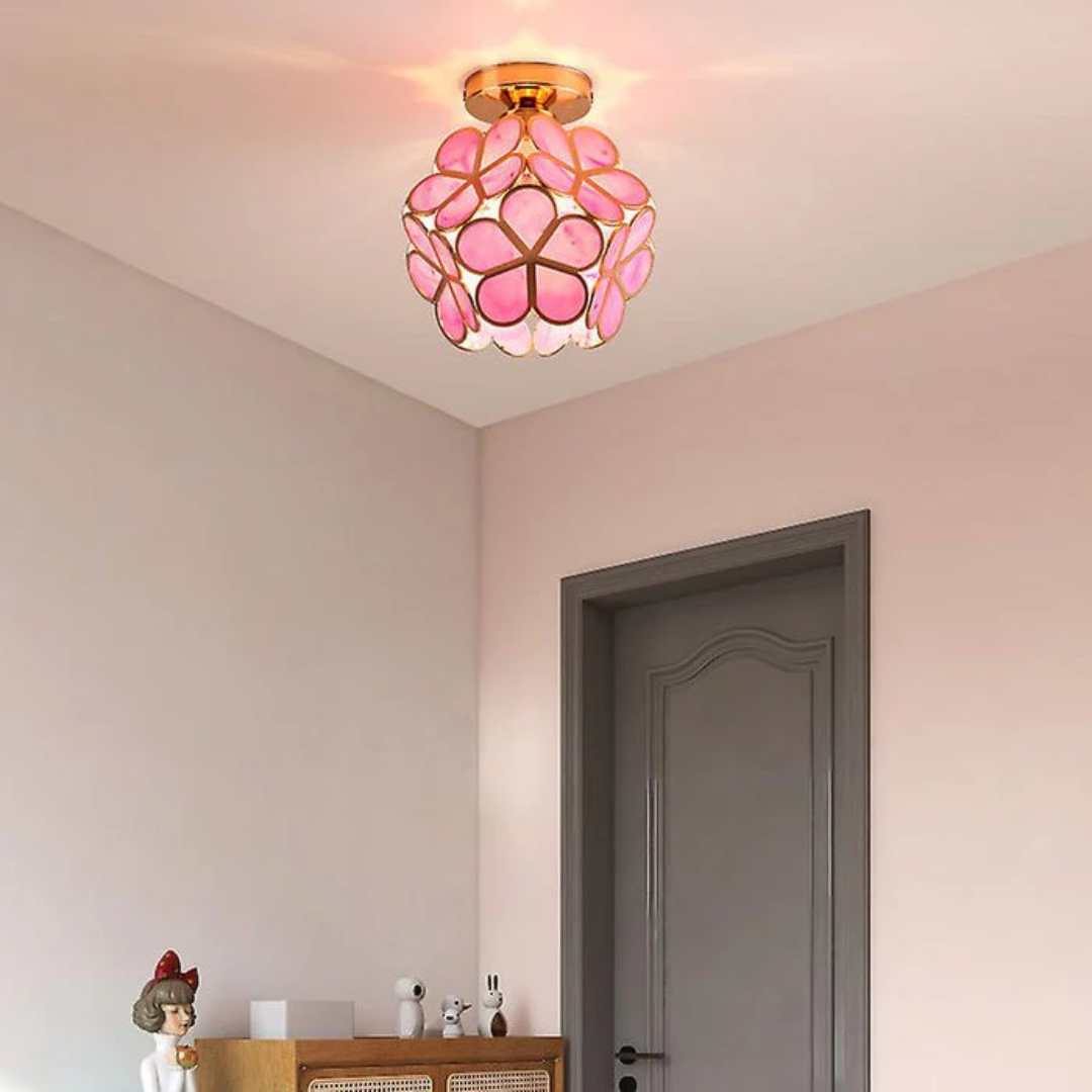 Luminaire De Plafond En Forme De Fleur — vue 4