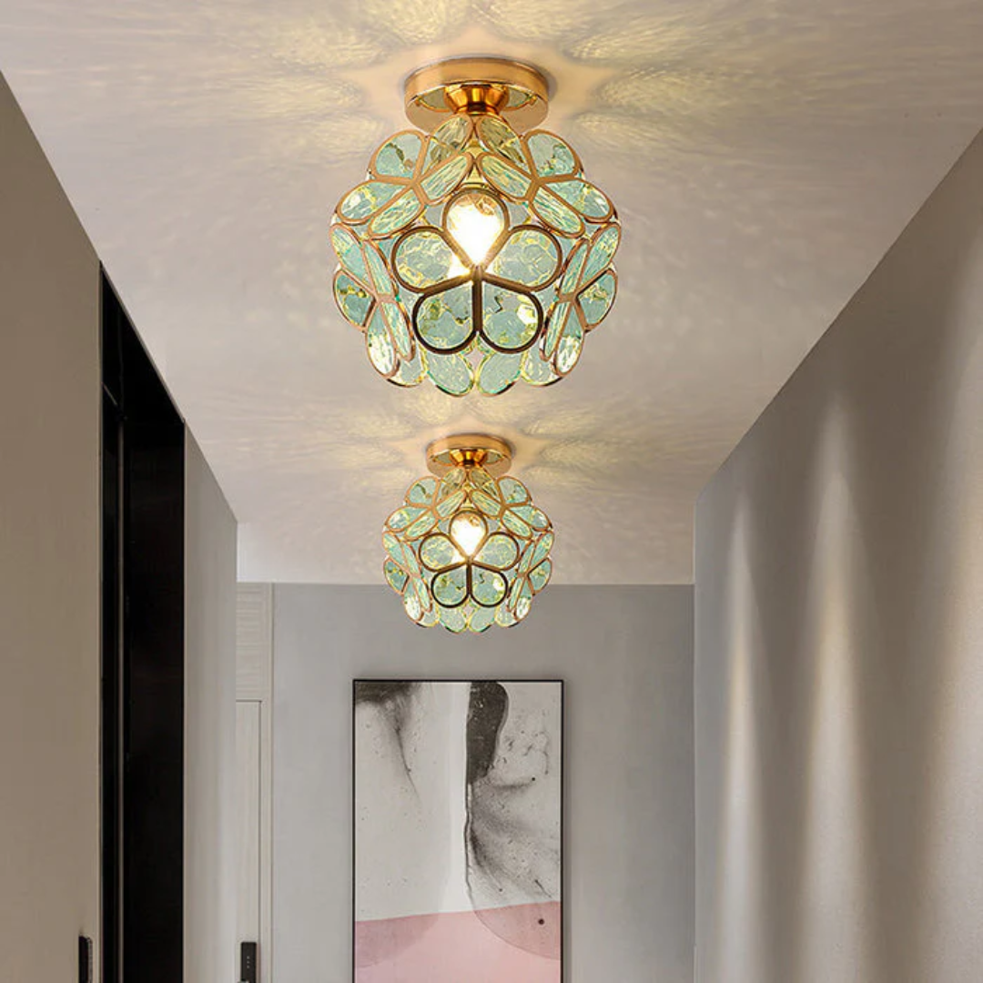 Luminaire De Plafond En Forme De Fleur — vue 5