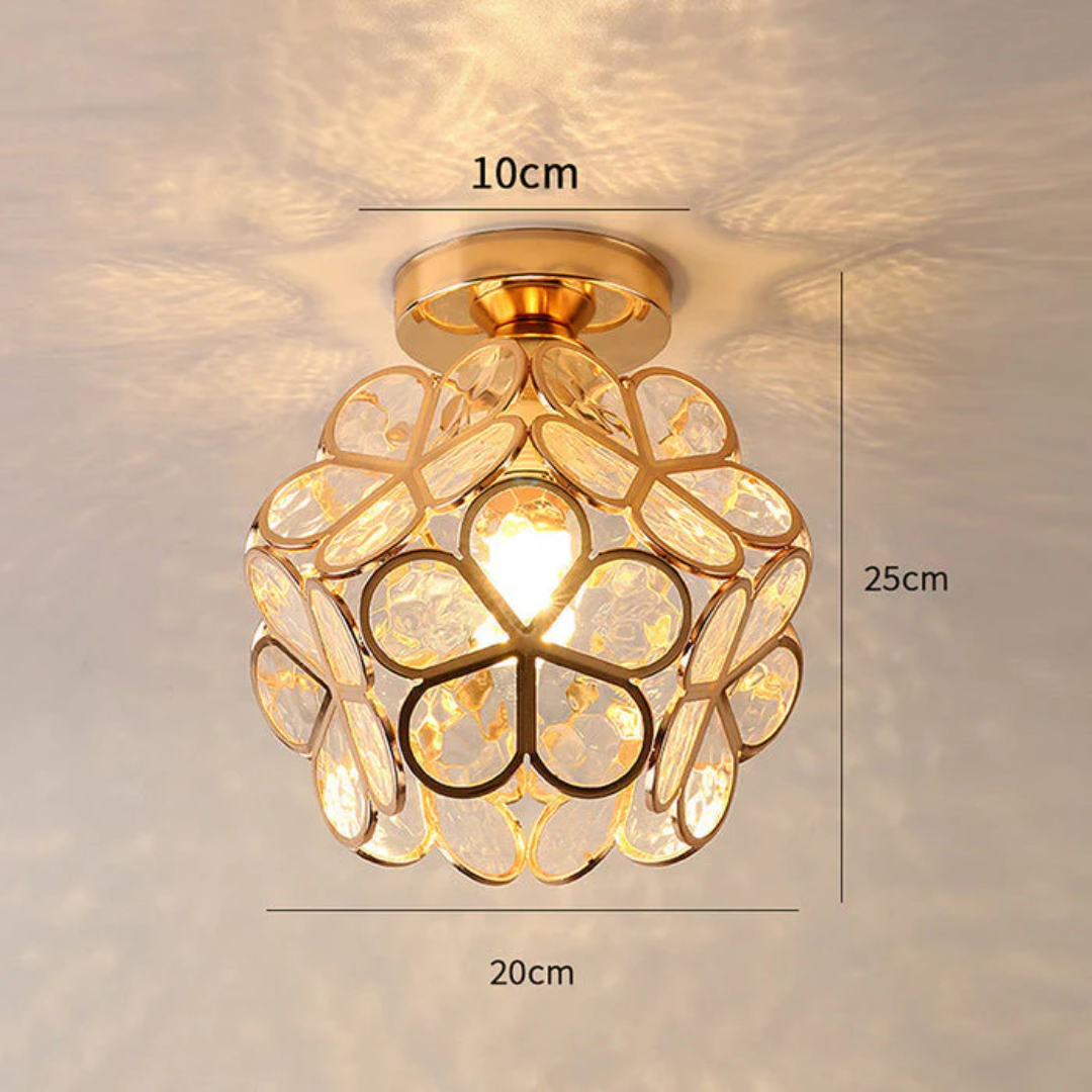 Luminaire De Plafond En Forme De Fleur — vue 8