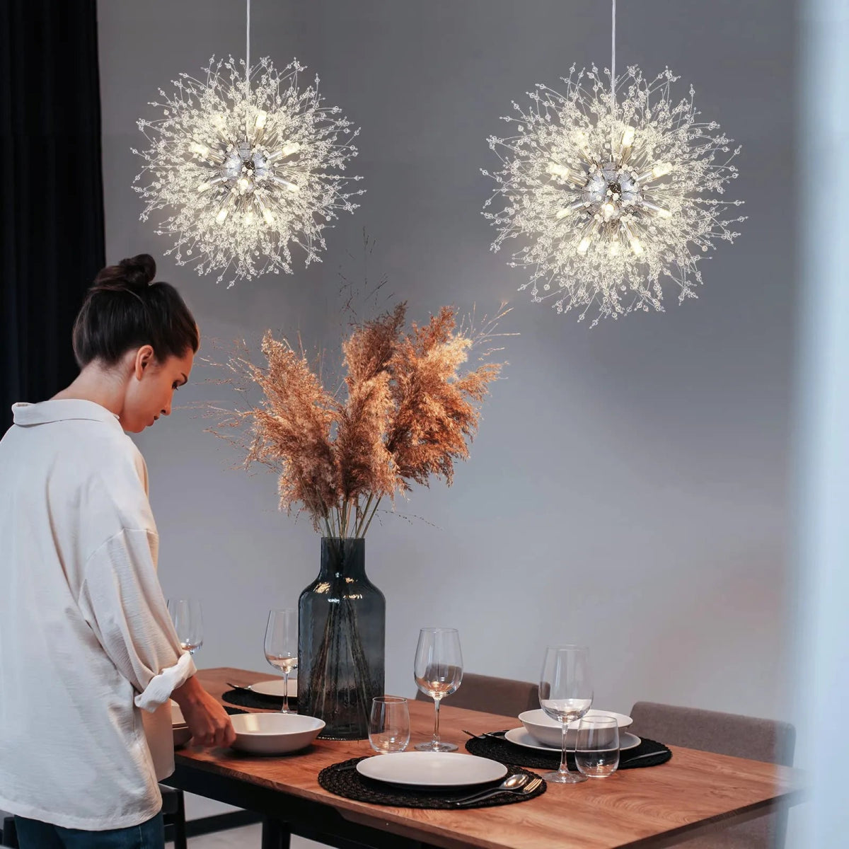 Lustre En Cristal À Suspension — vue 11