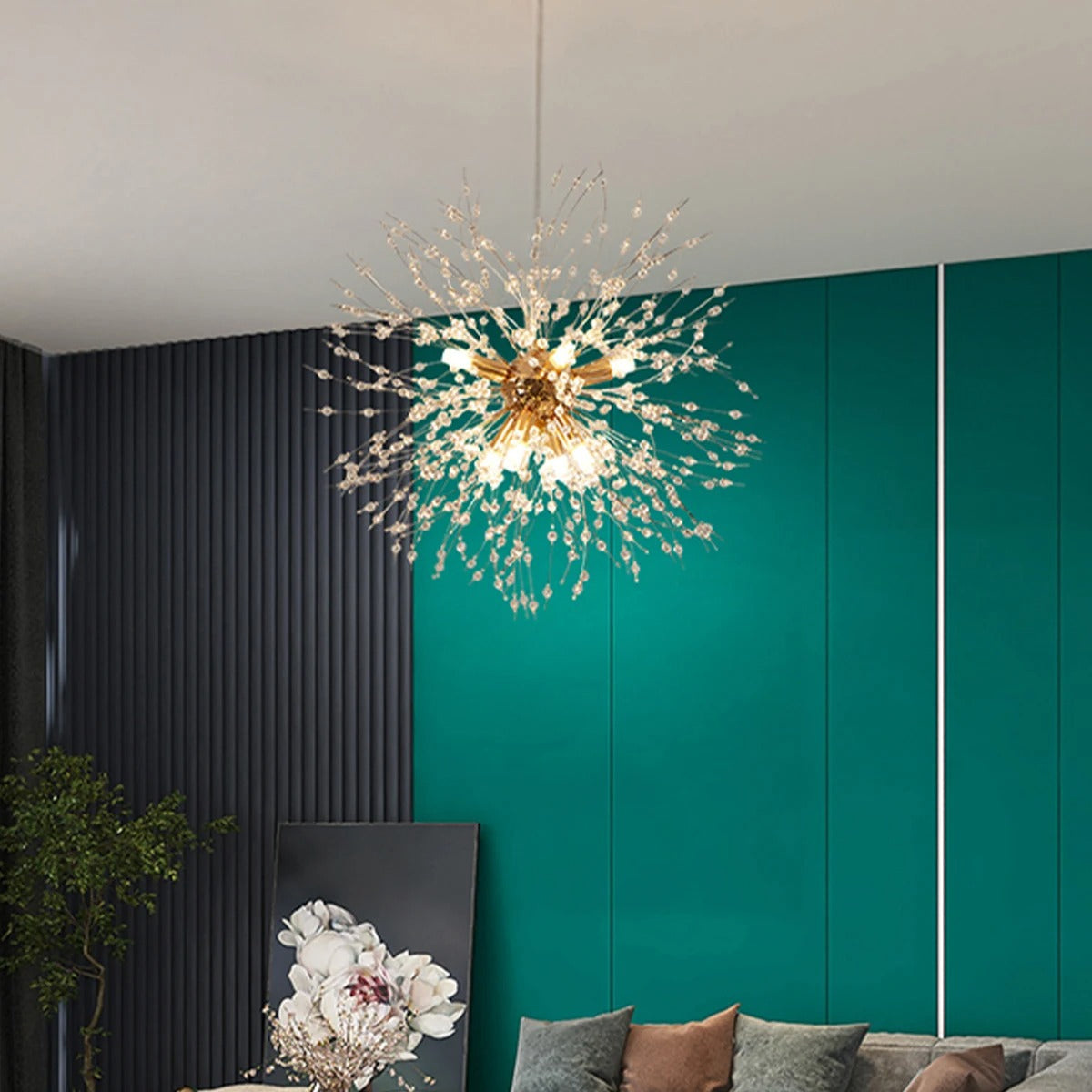 Lustre En Cristal À Suspension — vue 20