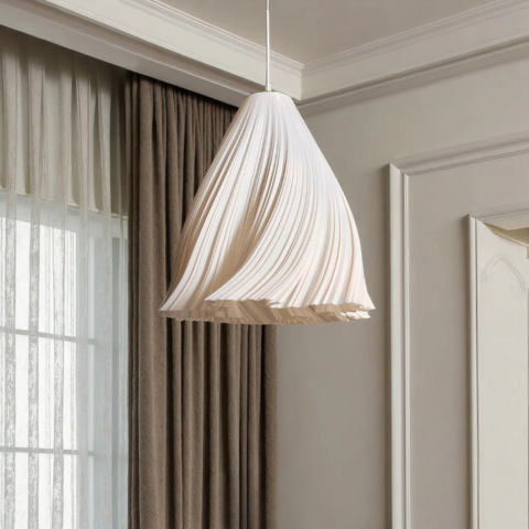Plafonnier En Tissu Ondulant — vue 3