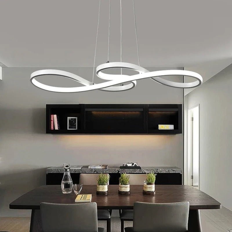 Suspension LED Moderne À Anneaux — vue 13