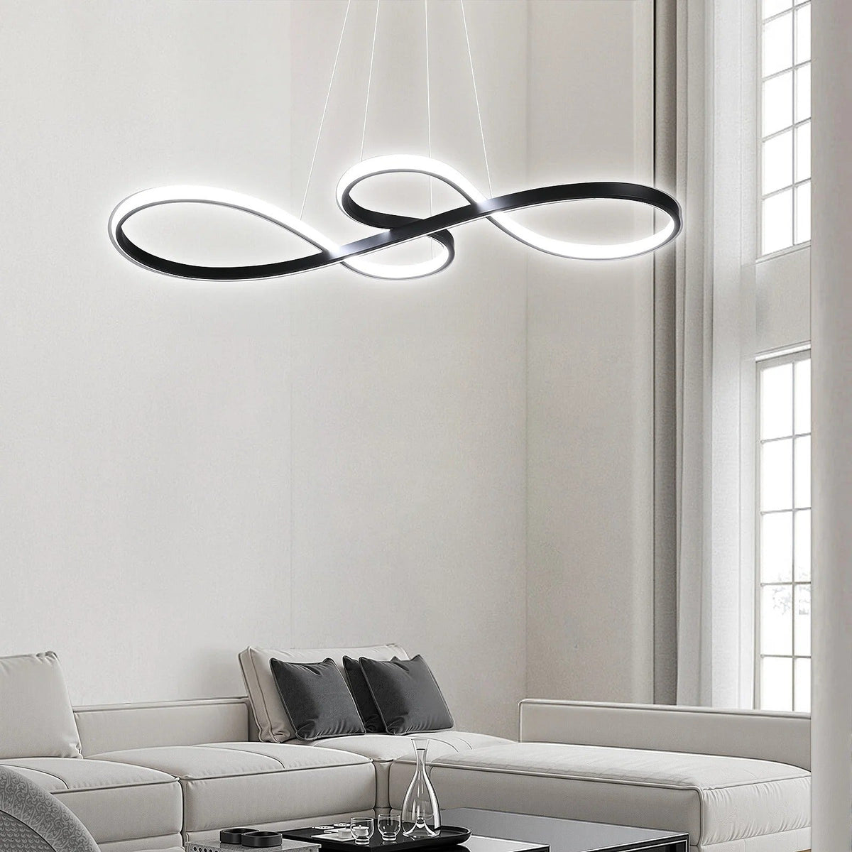 Suspension LED Moderne À Anneaux — vue 18