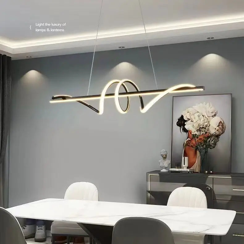 Suspension LED Moderne — vue 3