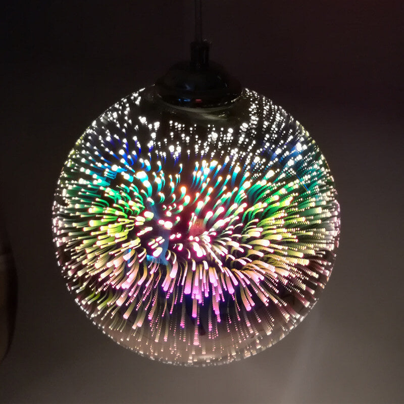 Suspension Moderne Effet Feu D’artifice — vue 10