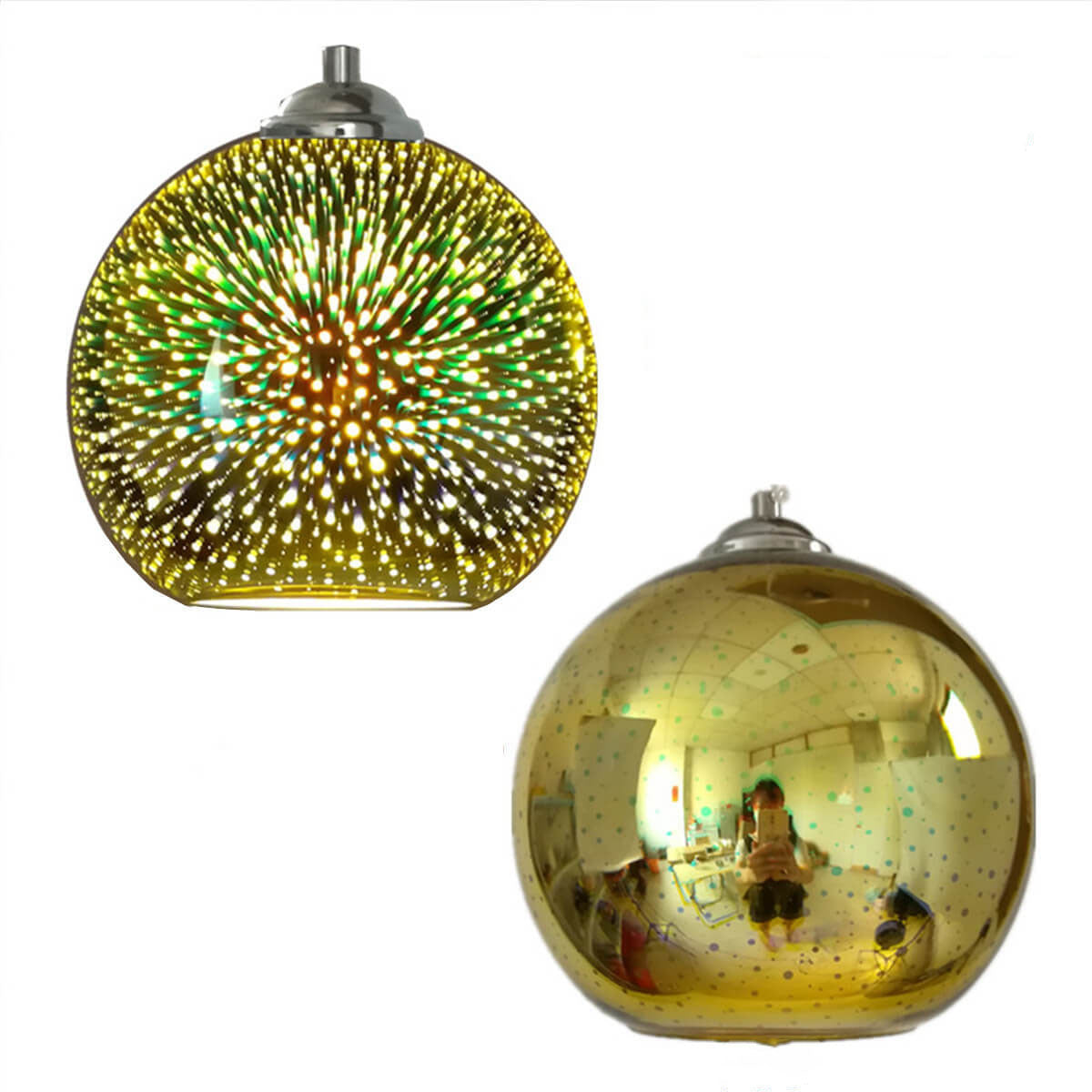 Suspension Moderne Effet Feu D’artifice — vue 15