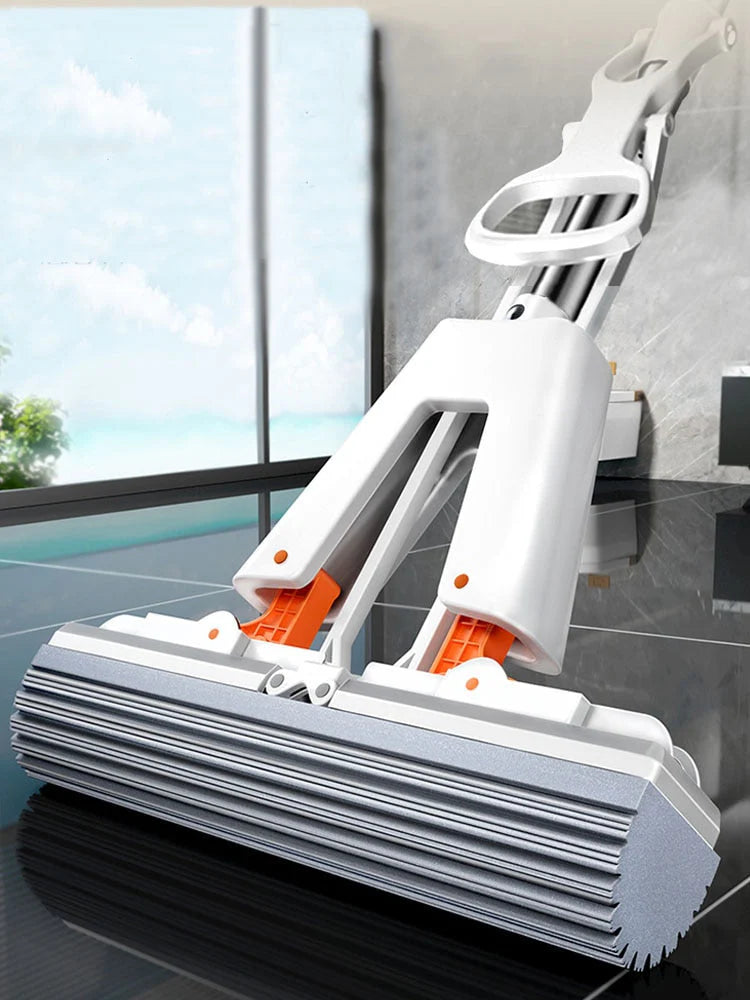 Ultra-absorbierender Wischmopp – Automatisches und praktisches Auswringen