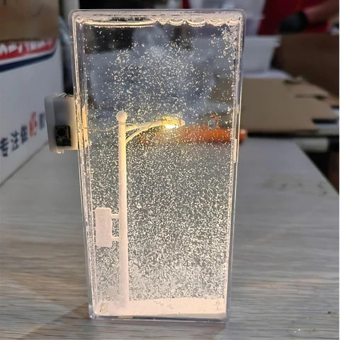 Lampe med fall-effekt – Magisk og lysende atmosfære