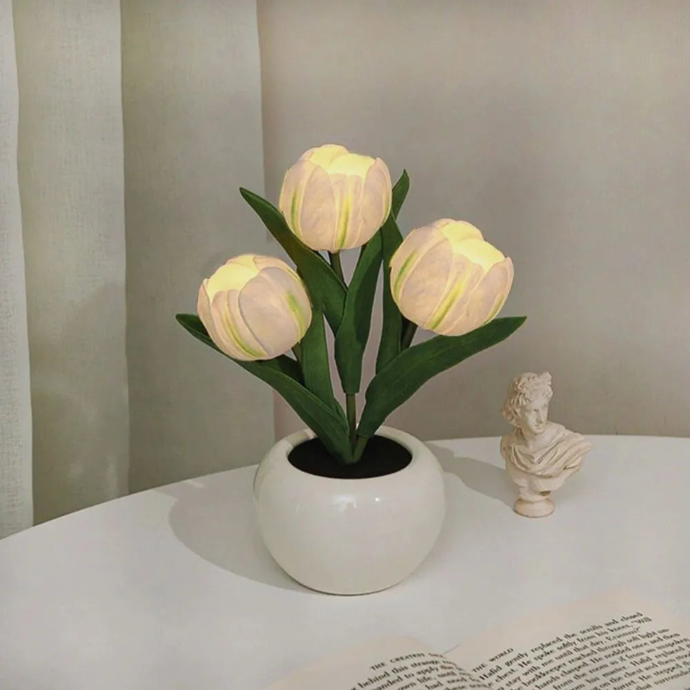 Dekorative Tulpenlampe – Warmes und Raffiniertes Ambiente 