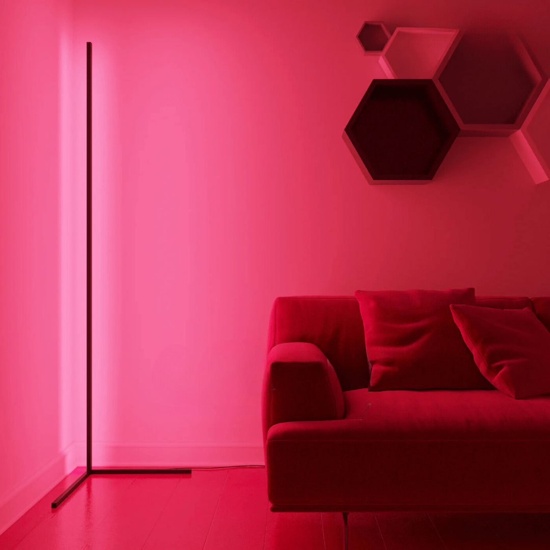 コーナー・ムードランプ - マルチカラー＆モダンなエクラ