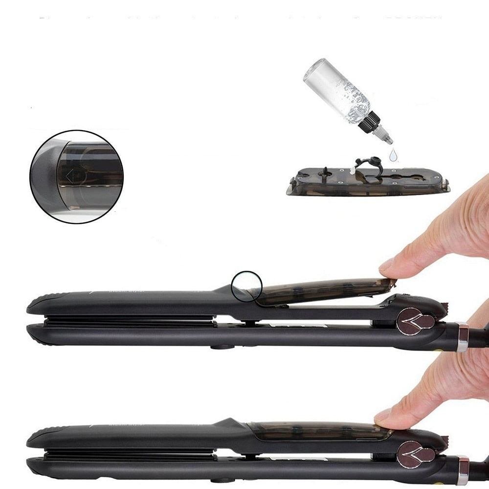 مكواة شعر بالبخار – تسخين سريع ونتيجة دائمة 