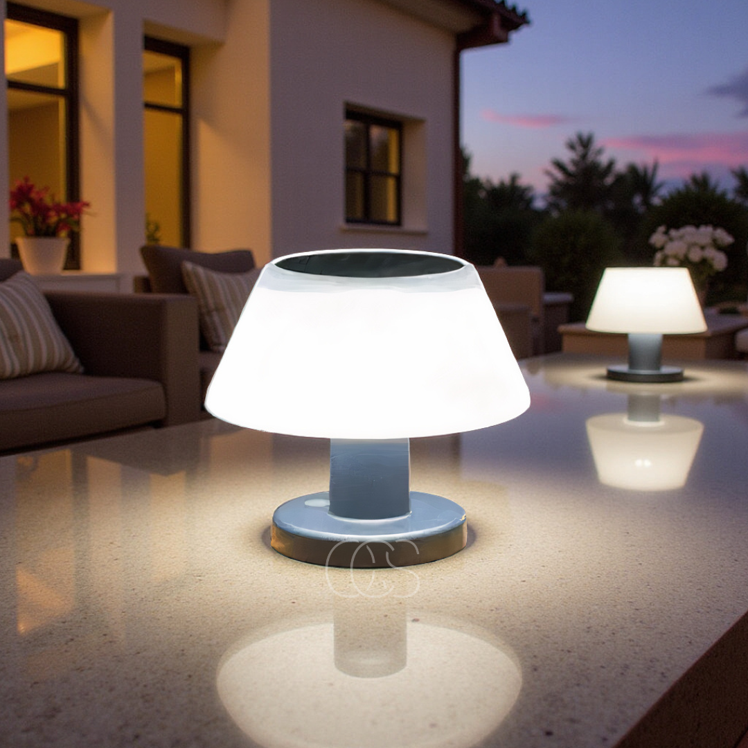 Lampe De Table Solaire Sans Fil – Écologique Et Pratique