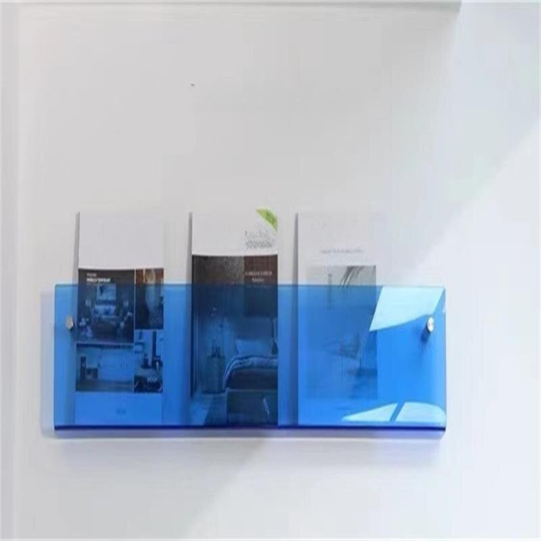 Étagère Murale Porte-Revues Transparent – Design Chic Et Moderne