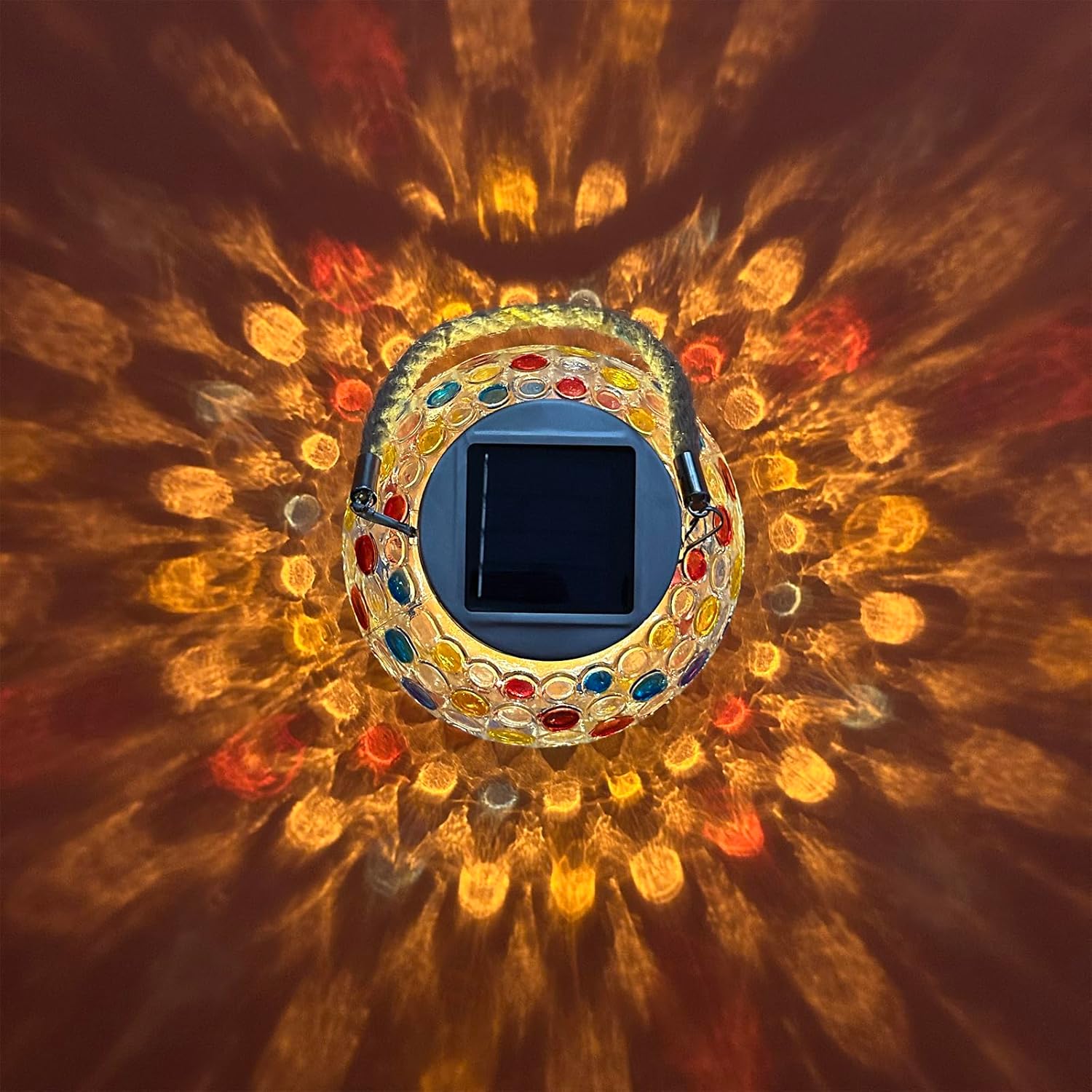 Lanterna Solare Esterna — Eleganza in Vetro 