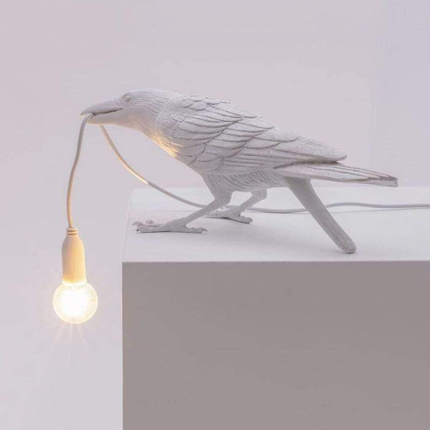 Lampe Décorative —  Corbeau Pour Ambiance Mystérieuse