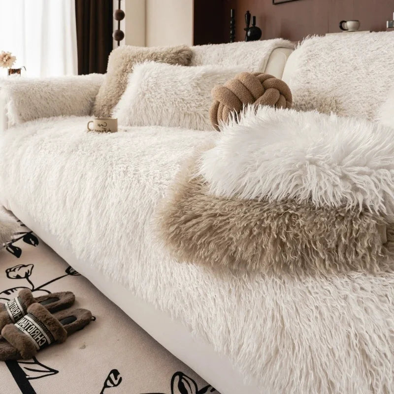 Copridivano in morbido peluche - Comfort assoluto e stile elegante