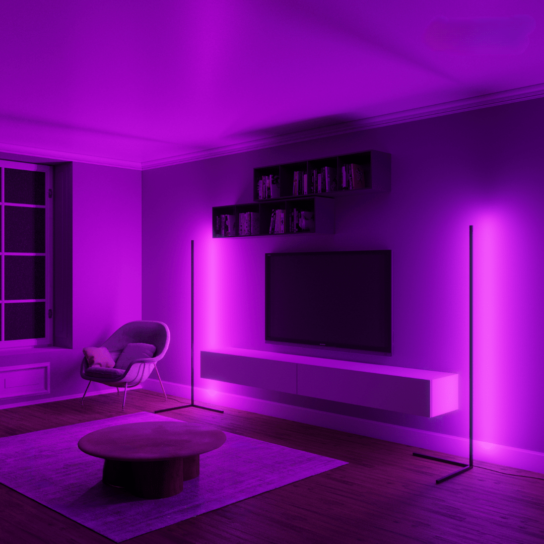 Sarok hangulatlámpa - Éclat Multicolore & Atmosphère Moderne